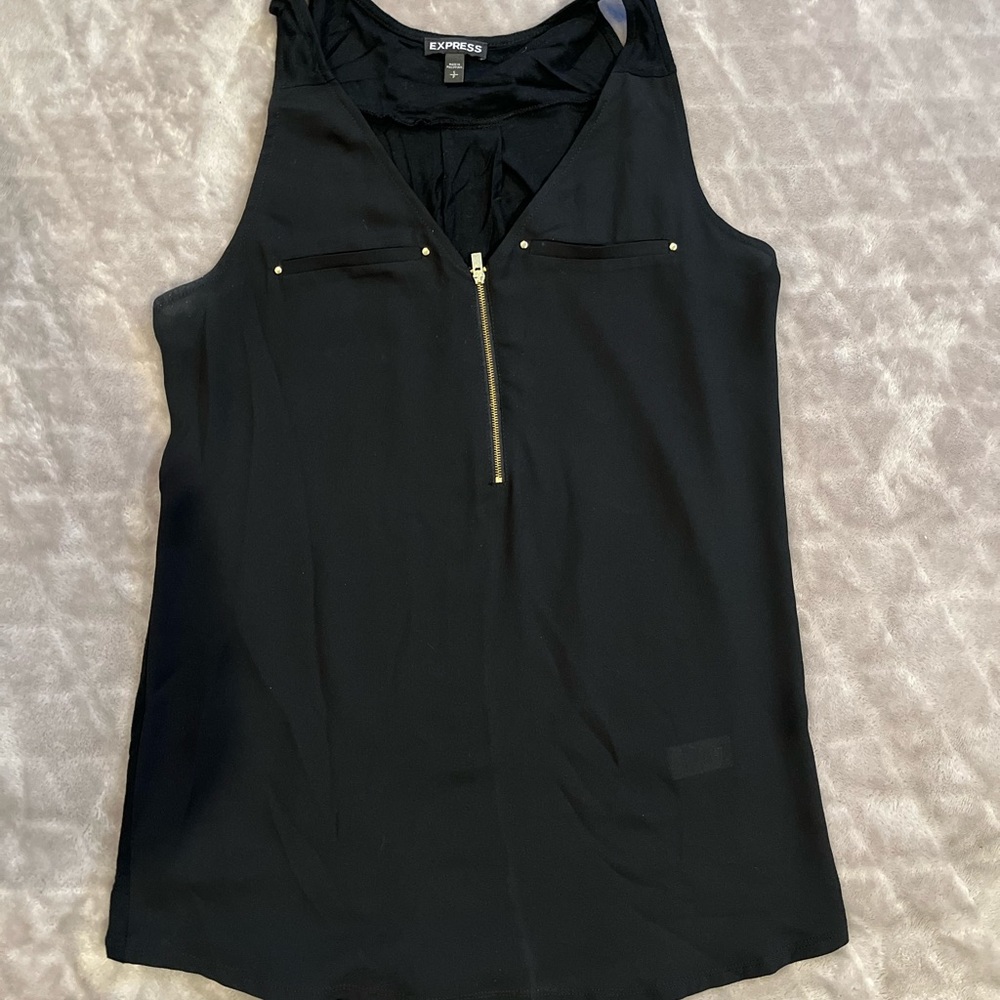 Black dressy tank top